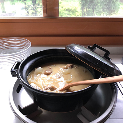 佐治陶器　スタイリッシュ土鍋