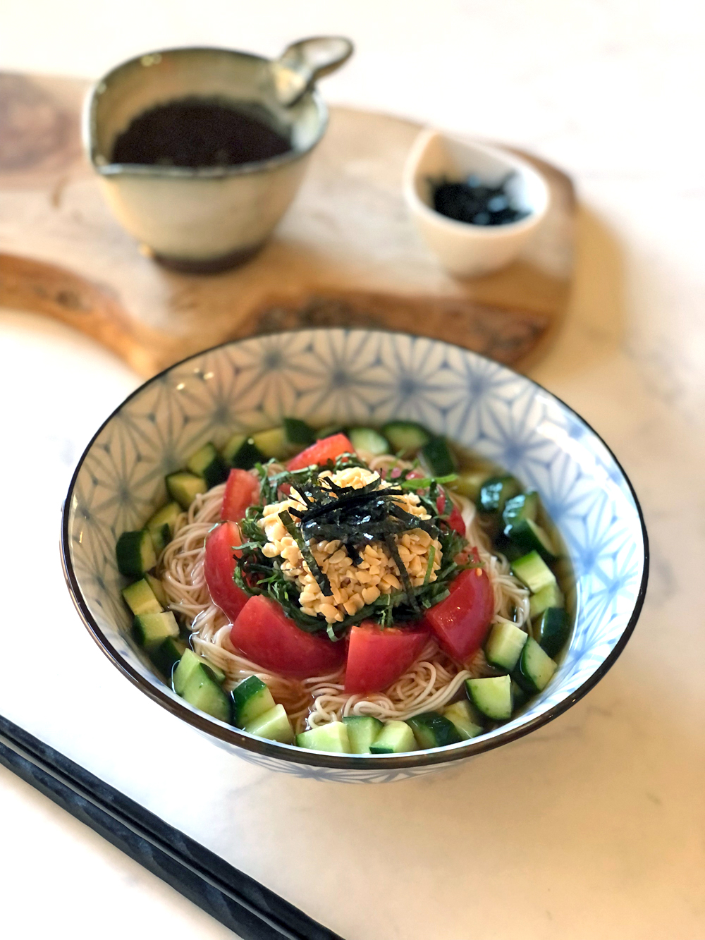 佐治陶器 納豆鉢 納豆そうめん