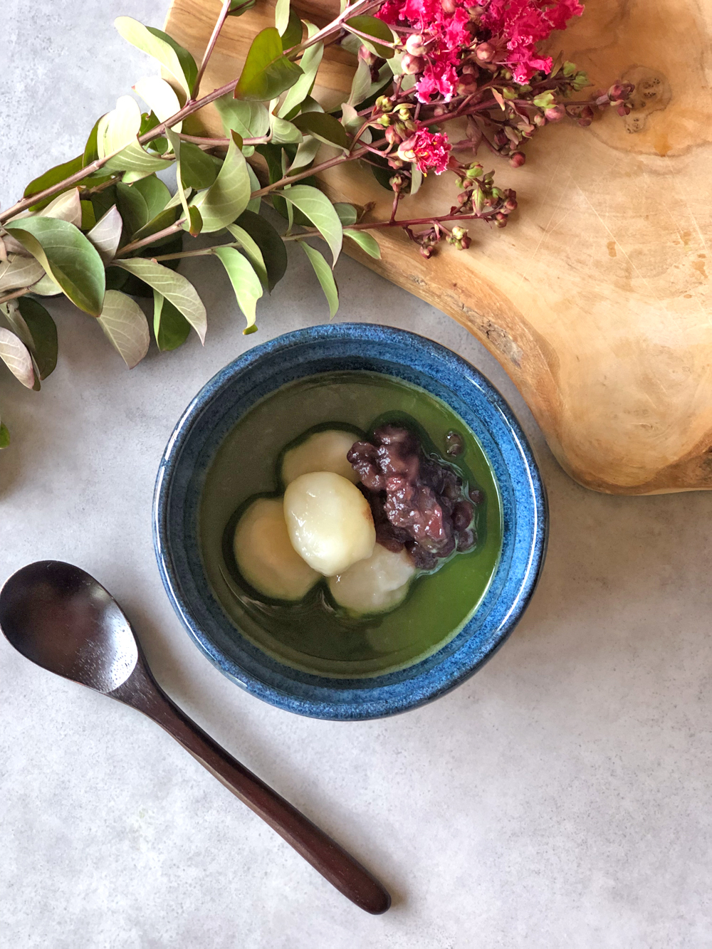 佐治陶器 抹茶碗 藍窯変抹茶碗